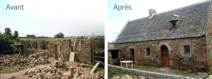 Restauration d'une maison techniques traditionnelles